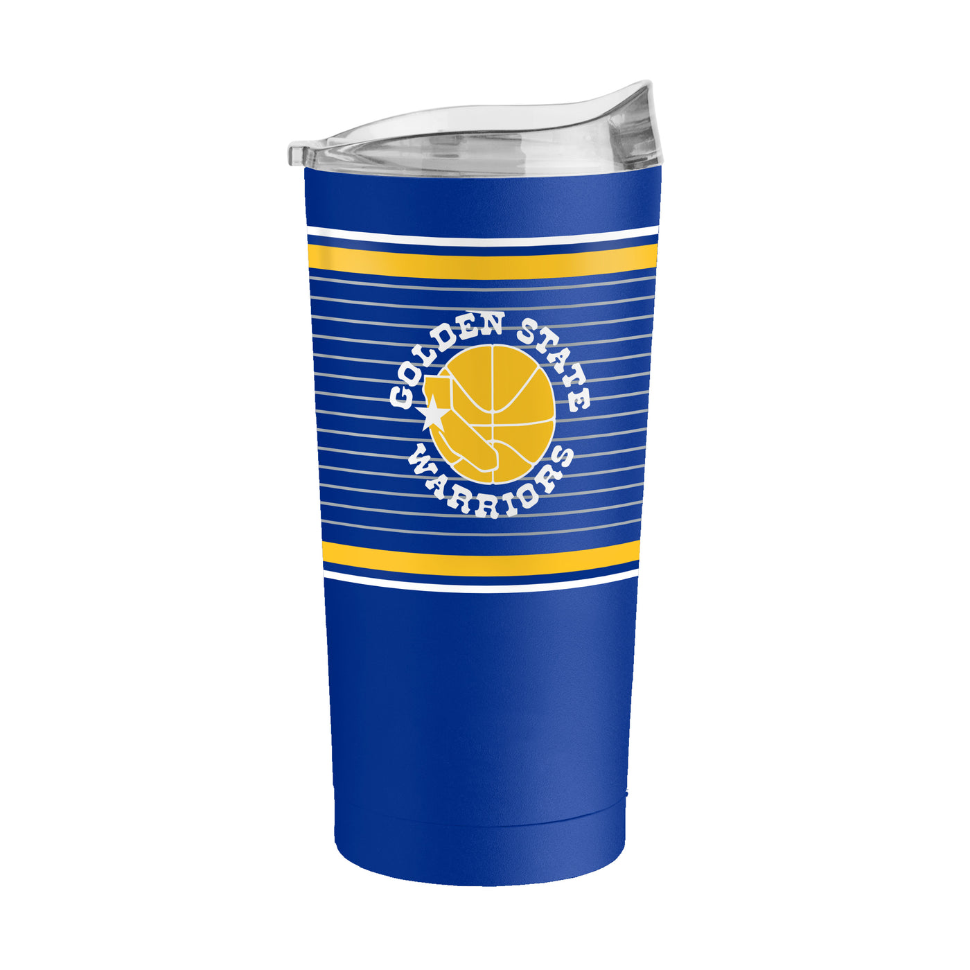 Golden State Warriors 20oz Retro Stripe Powder Coat Tumbler