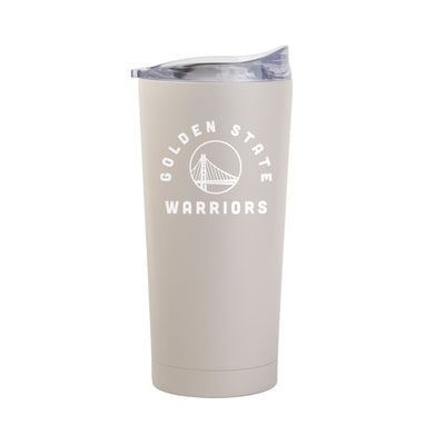 Golden State Warriors 20oz Archway Sand Powder Coat Tumbler