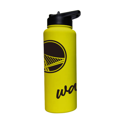 Golden State Warriors 34oz Cru Bold Soft Touch Quencher - Logo Brands