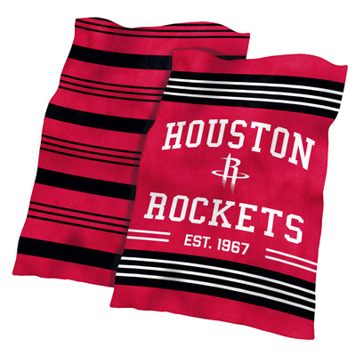 Houston Rockets Colorblock Plush Blanket - Logo Brands