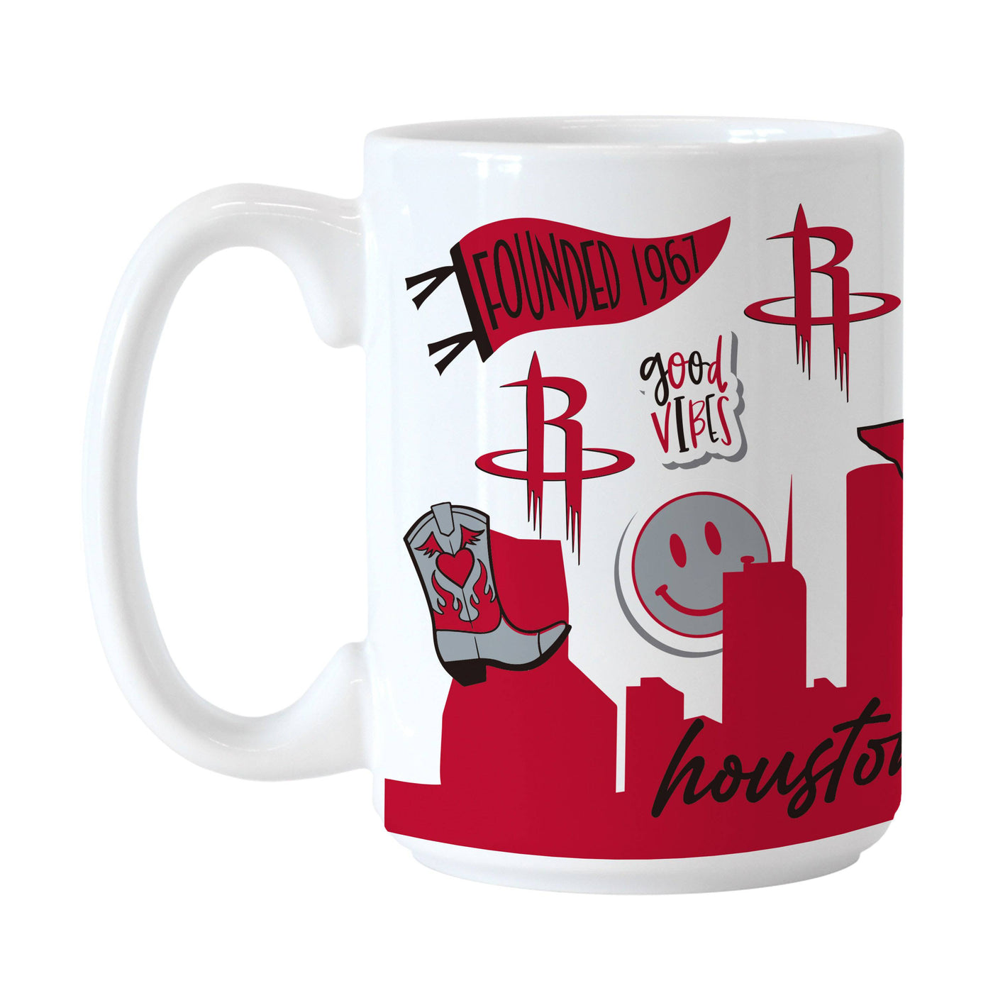 Houston Rockets 15oz Native Sublimated Mug