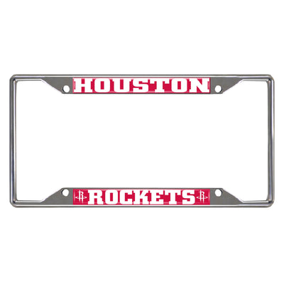 NBA - Houston Rockets Chrome License Plate Frame