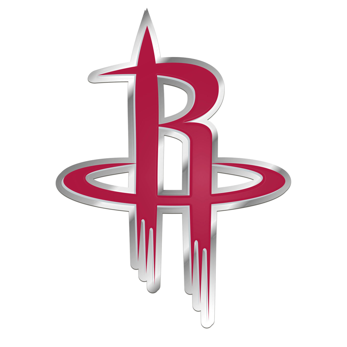 NBA - Houston Rockets Embossed Color Emblem