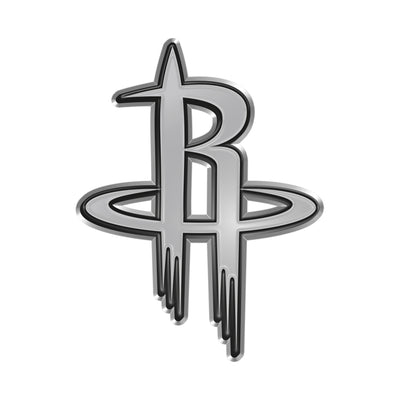 NBA - Houston Rockets Plastic Chrome Emblem