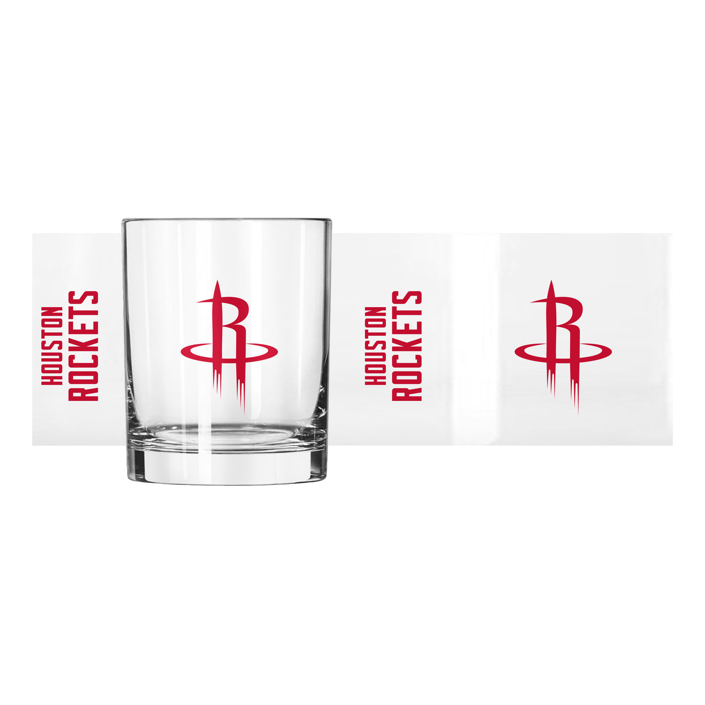 Houston Rockets 14oz Gameday Rocks Glass