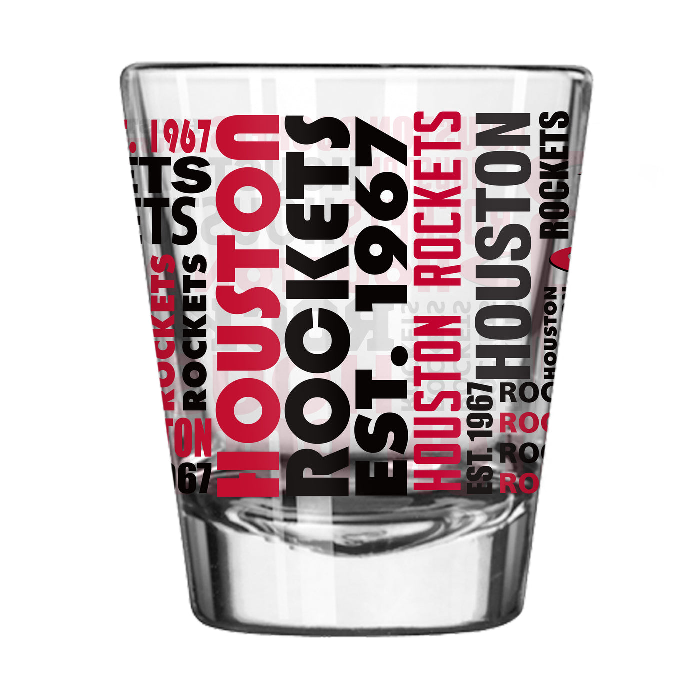 Houston Rockets 2oz Spirit Shot Glass