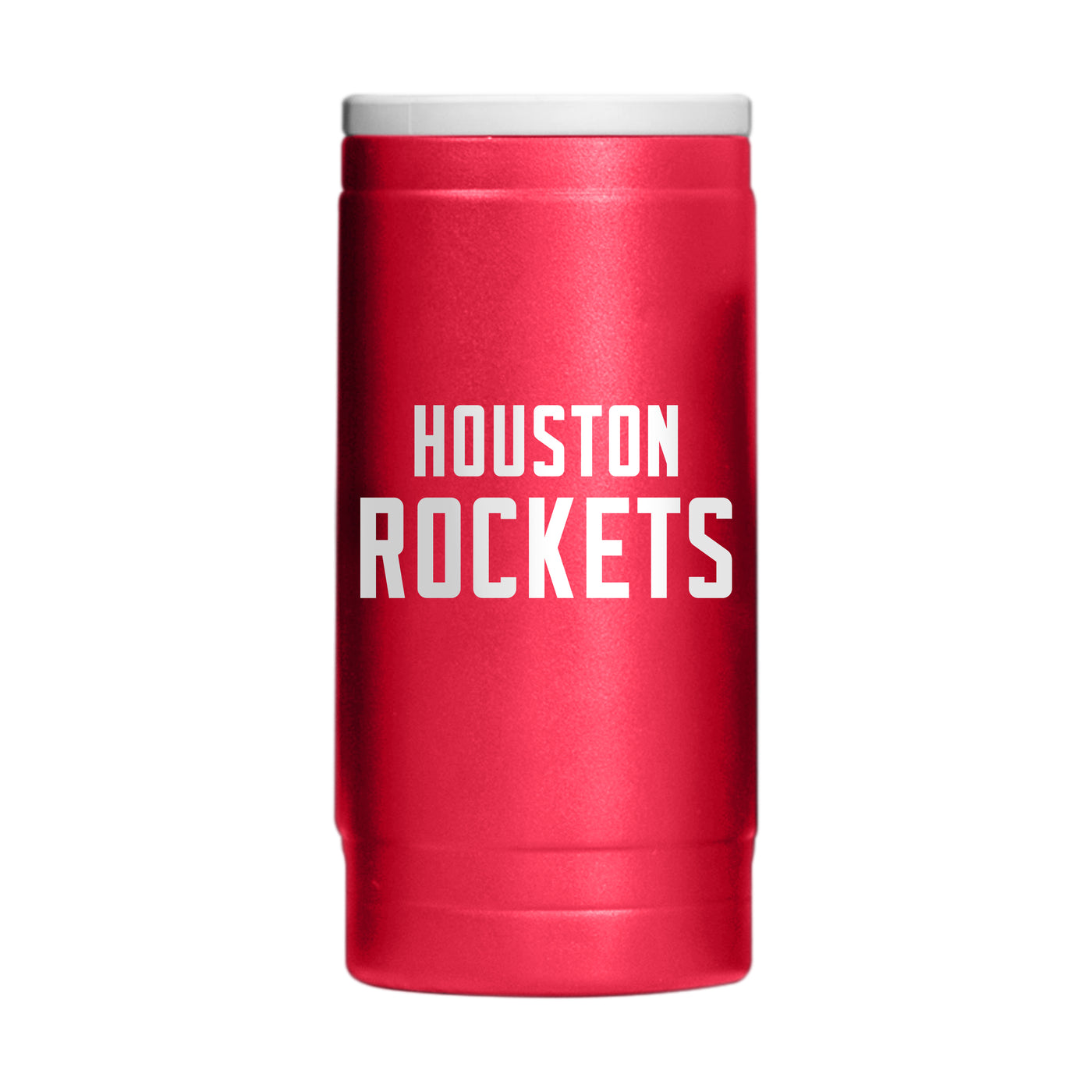 Houston Rockets Flipside Powder Coat Slim Can Coolie
