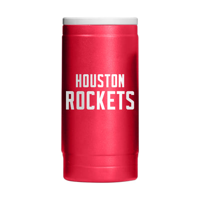 Houston Rockets Flipside Powder Coat Slim Can Coolie
