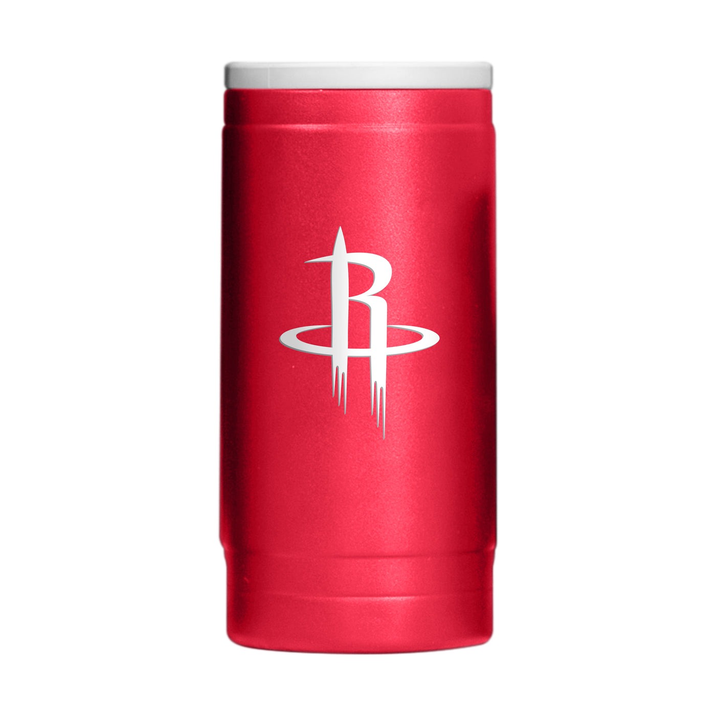 Houston Rockets Flipside Powder Coat Slim Can Coolie
