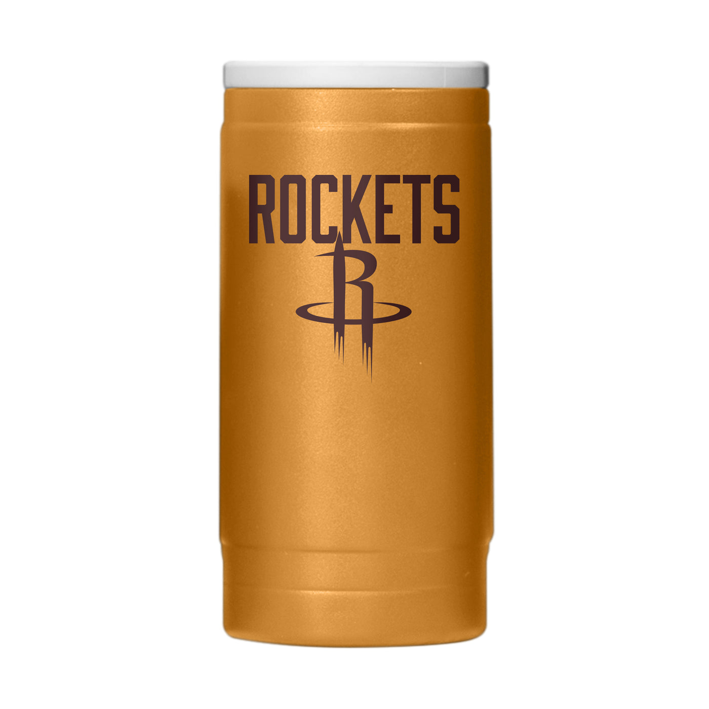Houston Rockets  Huddle Powder Coat Slim Can Coolie