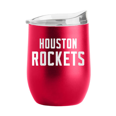 Houston Rockets 16oz Flipside Powder Coat Curved Beverage - Logo Brands