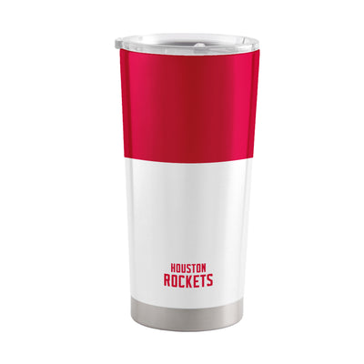 Houston Rockets Colorblock 20oz Stainless Tumbler - Logo Brands