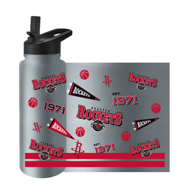 Houston Rockets 34oz TJX Native Quencher Bottle