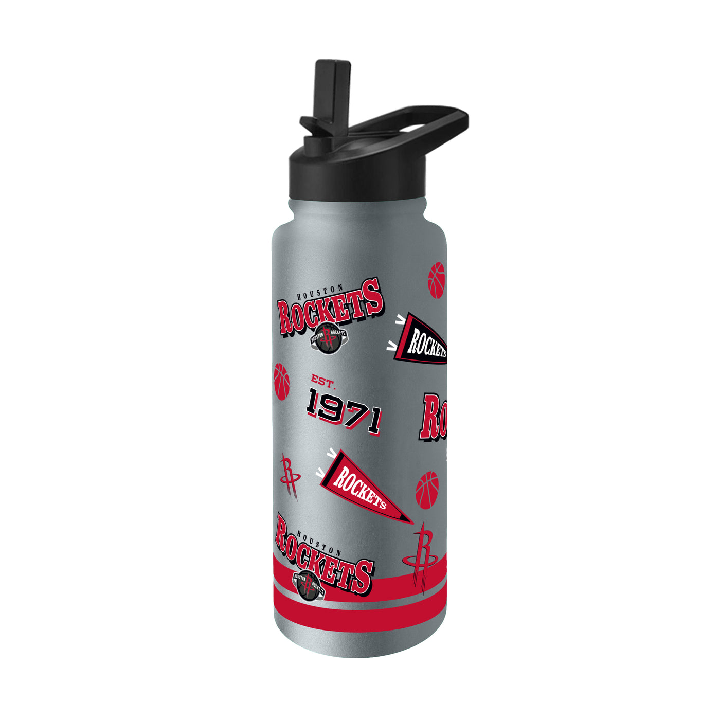Houston Rockets 34oz TJX Native Quencher Bottle