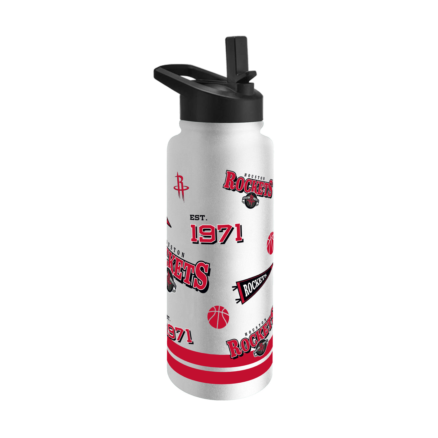 Houston Rockets 34oz TJX Native Quencher Bottle
