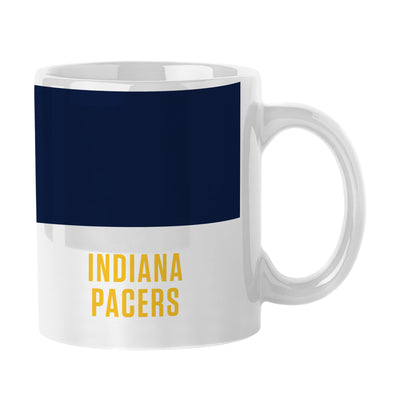 Indiana Pacers 11oz Colorblock Sublimated Mug