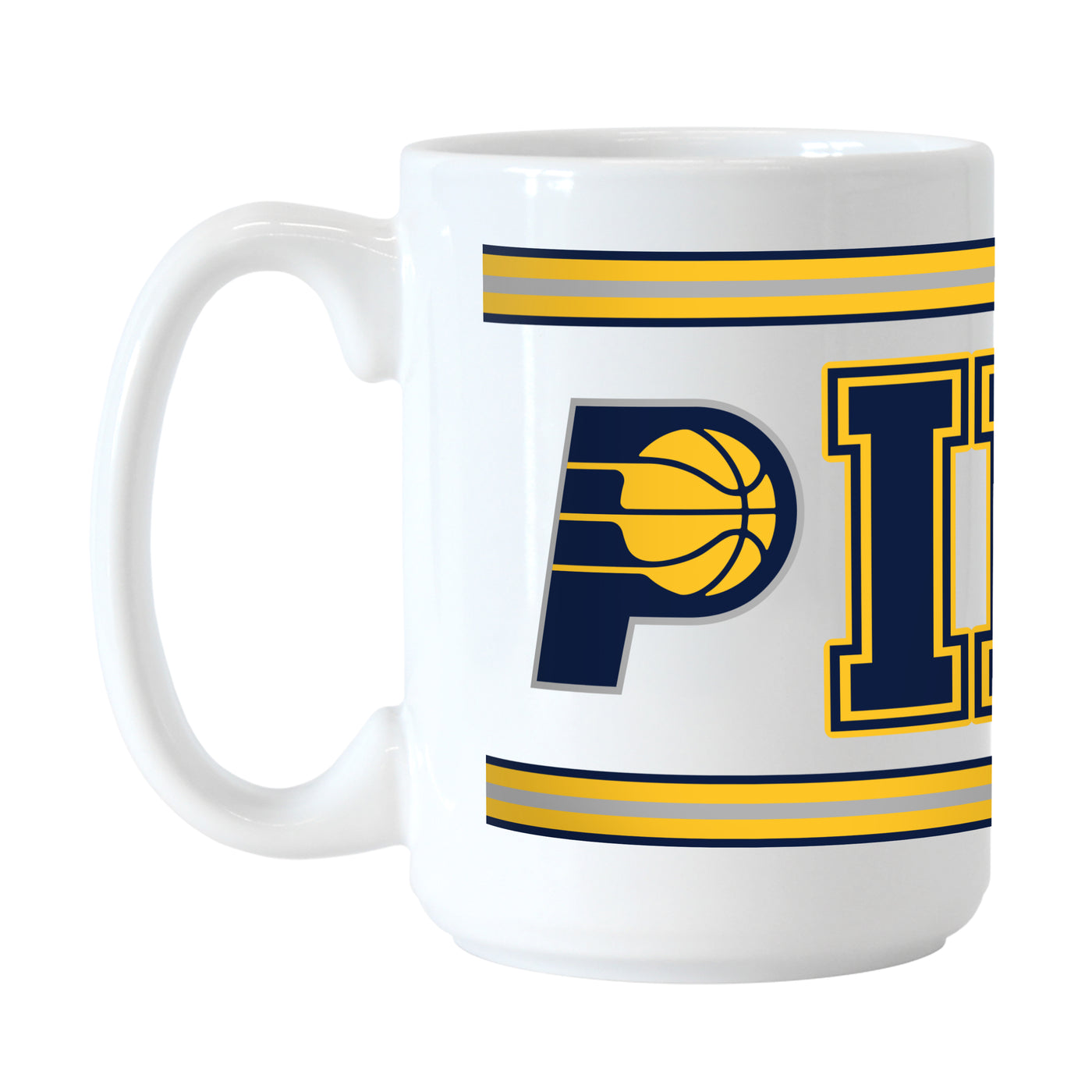 Indiana Pacers 15oz Overtime Stripe Sublimated Mug