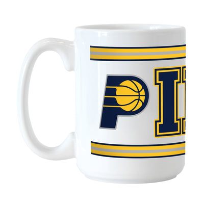 Indiana Pacers 15oz Overtime Stripe Sublimated Mug