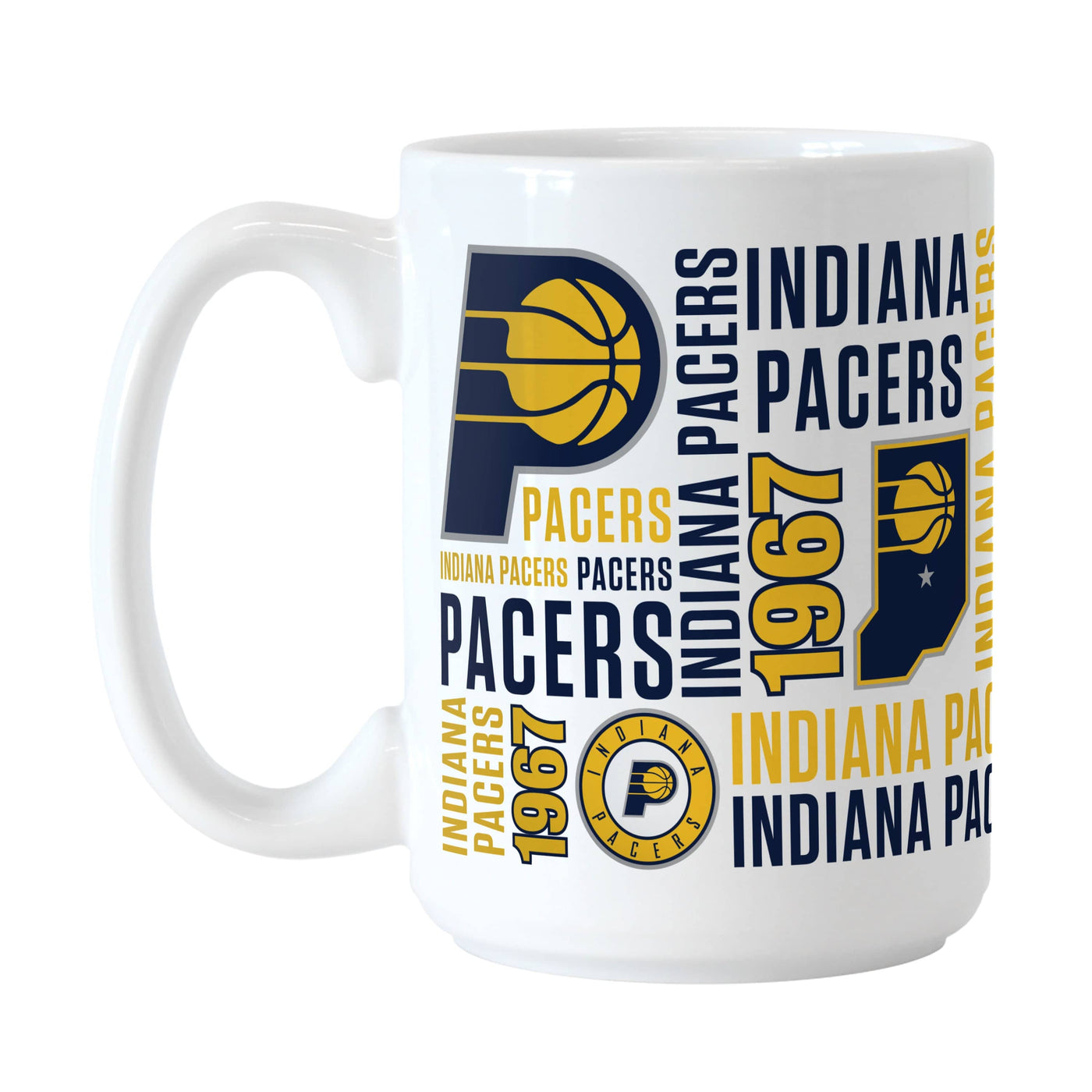 Indiana Pacers 15oz Spirit Sublimated Mug