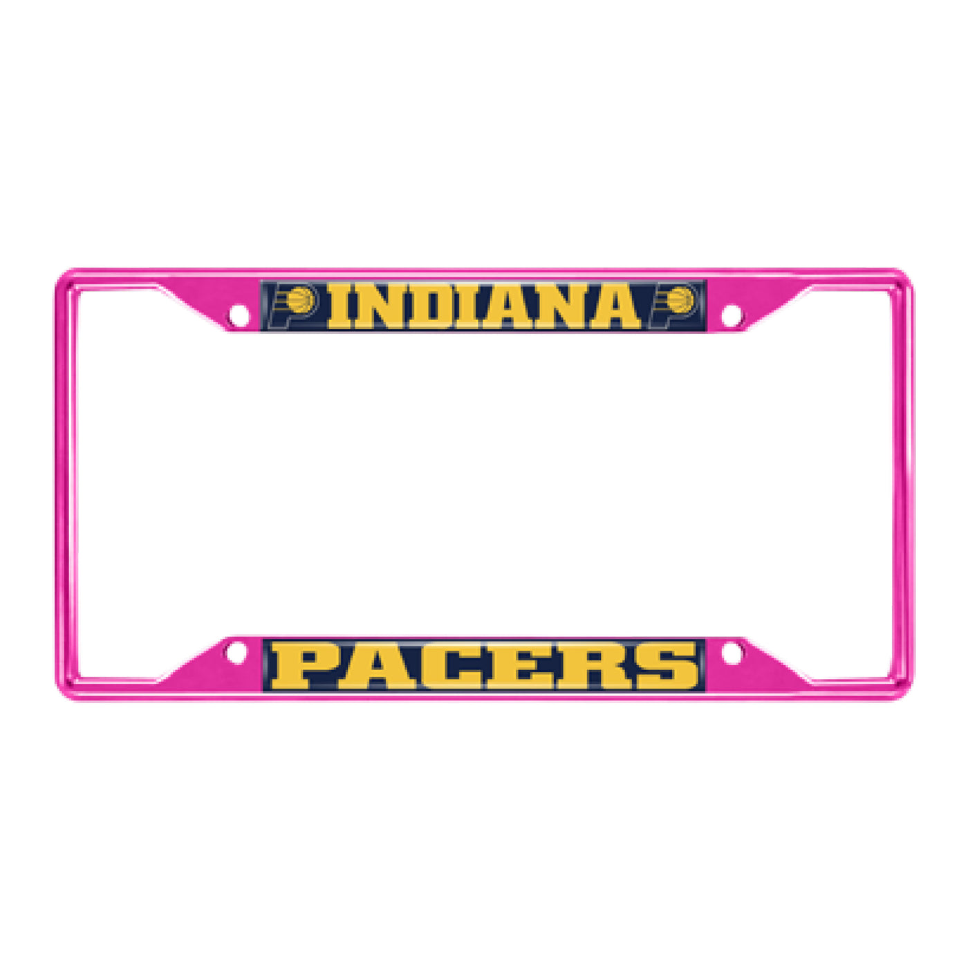 NBA - Indiana Pacers Pink License Plate Frame