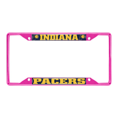 NBA - Indiana Pacers Pink License Plate Frame