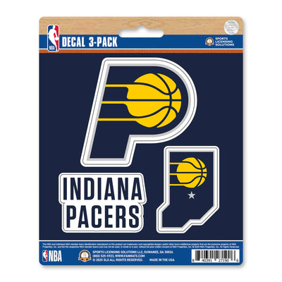 NBA - Indiana Pacers Decal 3-pk