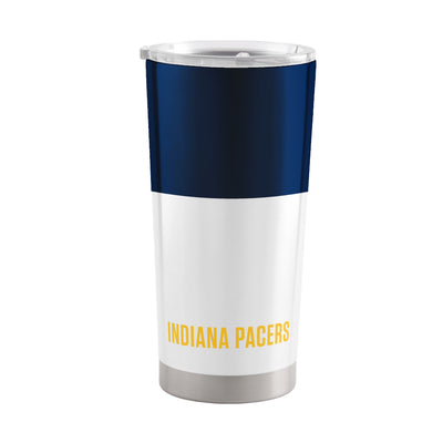 Indiana Pacers Colorblock 20oz SS Tumbler with Color Block Graphics