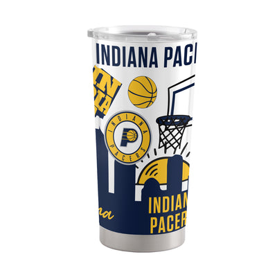 Indiana Pacers 20oz Native Stainless Tumbler