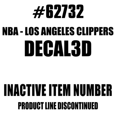 NBA - Los Angeles Clippers 3D Decal