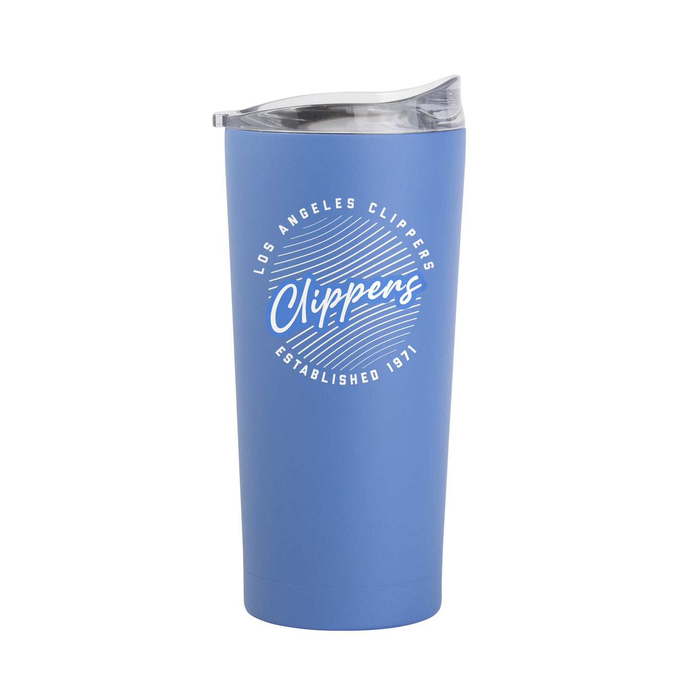 Los Angeles Clippers 20oz Retro Script Arctic Powder Coat Tumbler