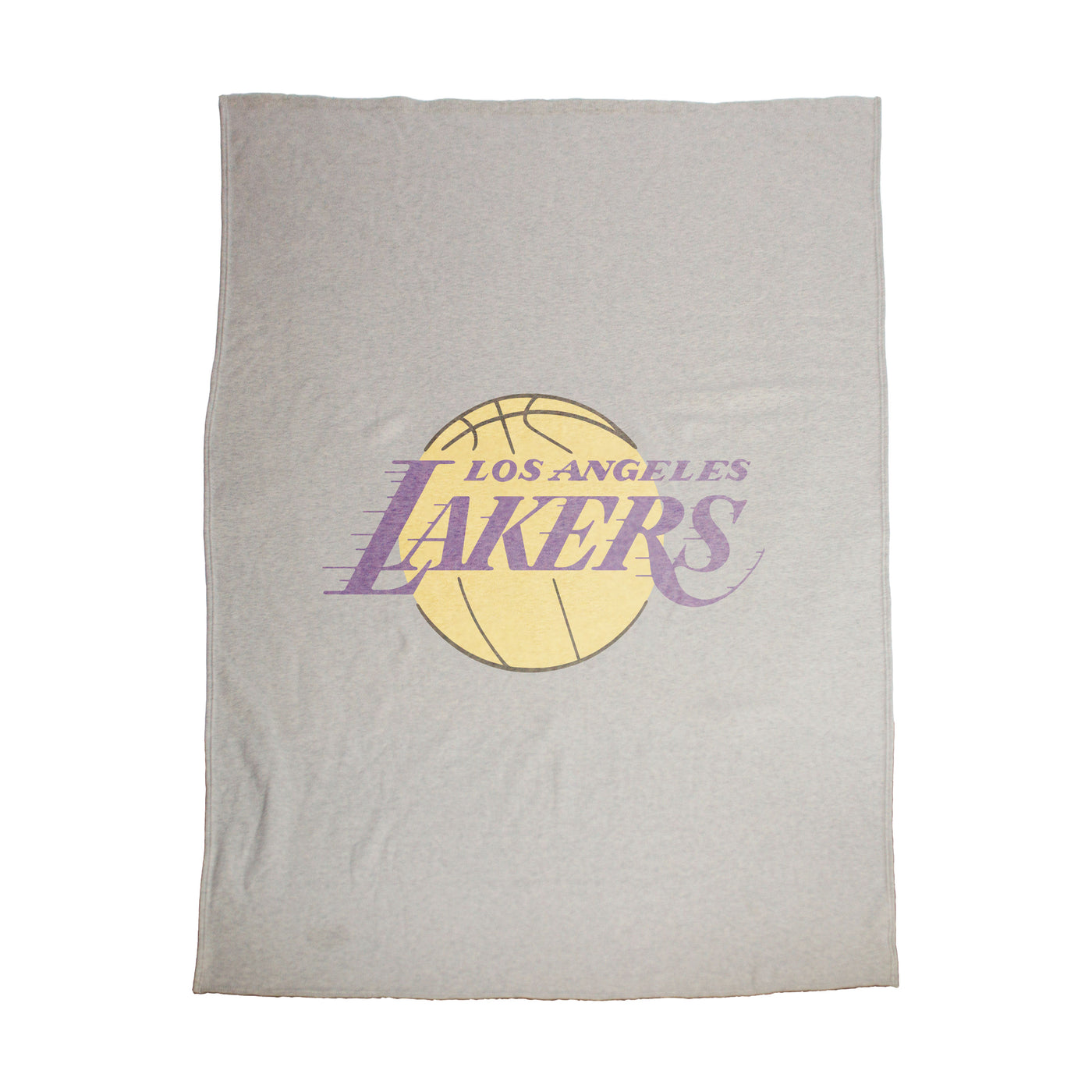 LA Lakers Oversized Logo Sublimated Sweatshirt Blanket