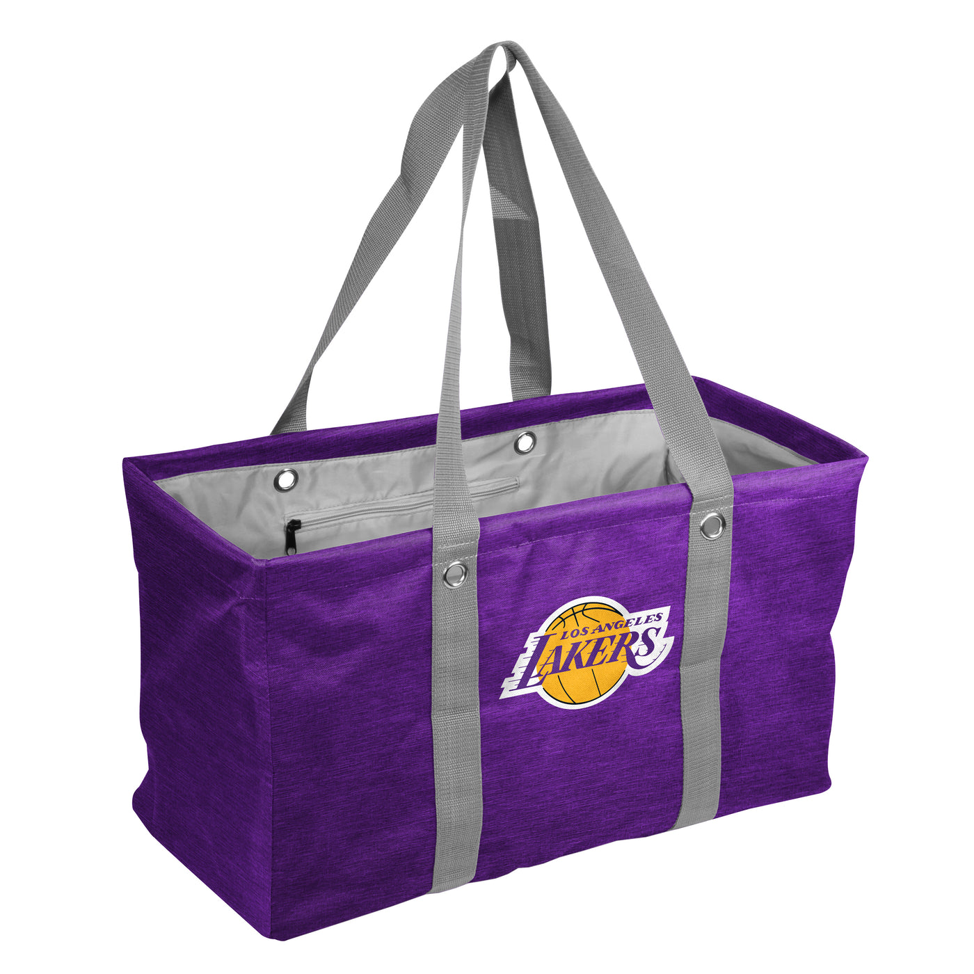 Los Angeles Lakers Crosshatch Picnic Caddy - Logo Brands