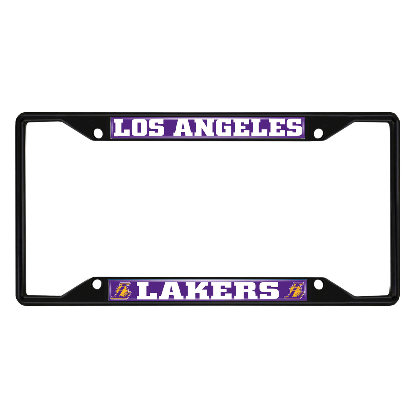 NBA - Los Angeles Lakers Black License Plate Frame