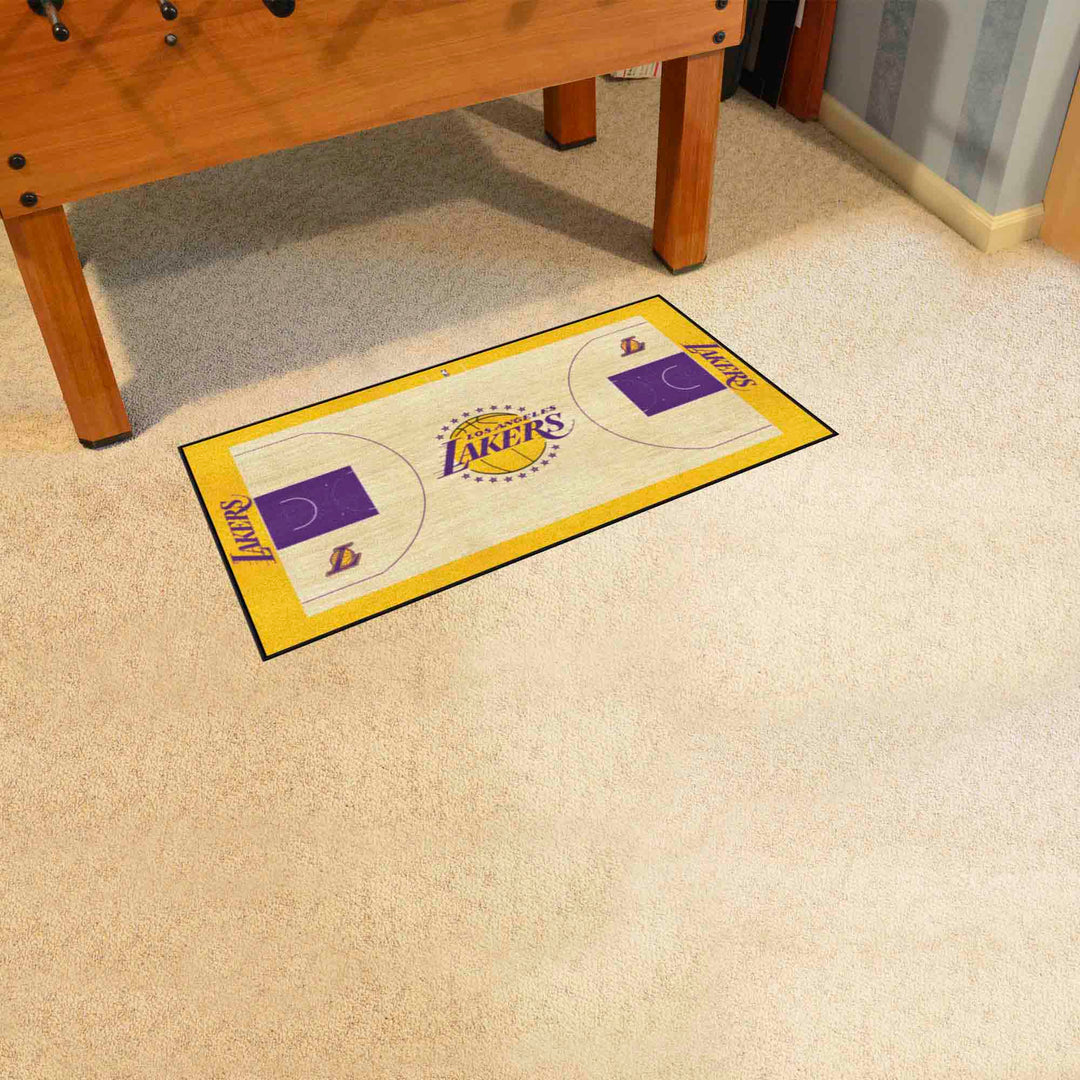 NBA - Los Angeles Lakers NBA Court Runner | Logo Brands