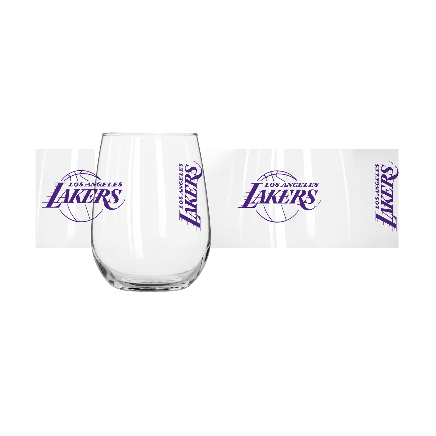 Los Angeles Lakers 16oz Gameday Curved Beverage Glass