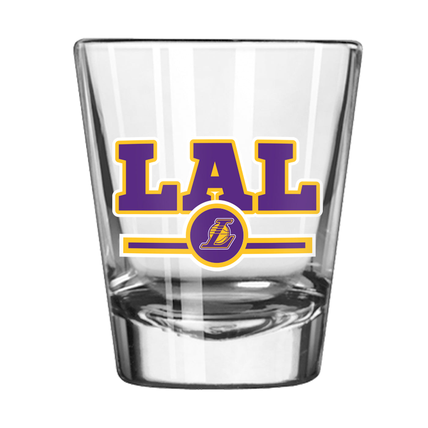 Los Angeles Lakers 2oz Letterman Shot Glass
