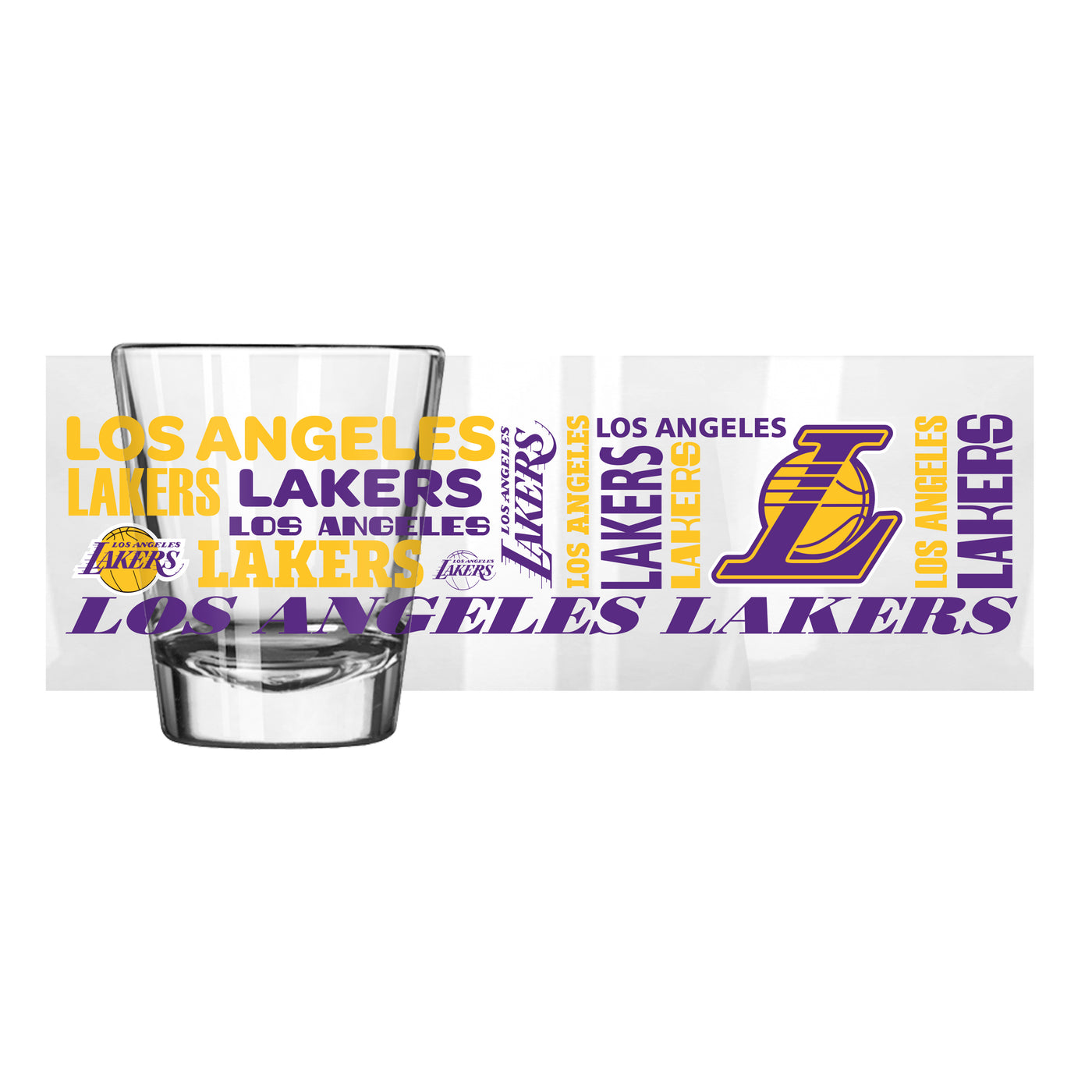 Los Angeles Lakers 2oz Spirit Shot Glass