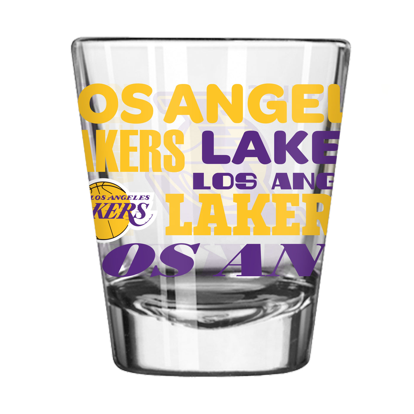 Los Angeles Lakers 2oz Spirit Shot Glass