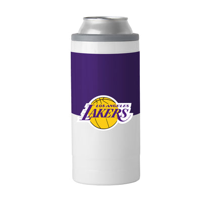 Los Angeles Lakers Colorblock 12oz Slim Can Coolie