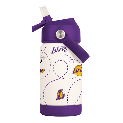 LA Lakers 12oz Mascot SS Kids Bottle