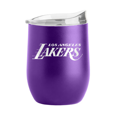Los Angeles Lakers 16oz Flipside Powder Coat Curved Beverage - Logo Brands