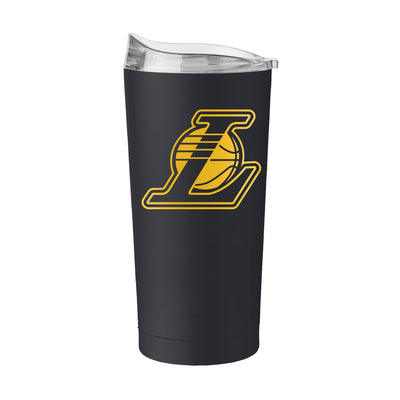 Los Angeles Lakers Black 20oz Flipside Powder Coat Tumbler