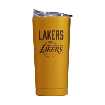 Los Angeles Lakers 20oz Huddle Powder Coat Tumbler - Logo Brands
