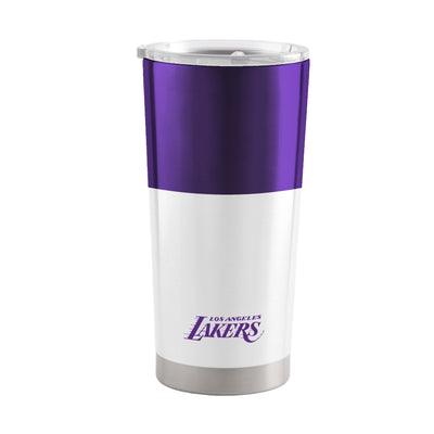 LA Lakers Colorblock 20oz Stainless Tumbler