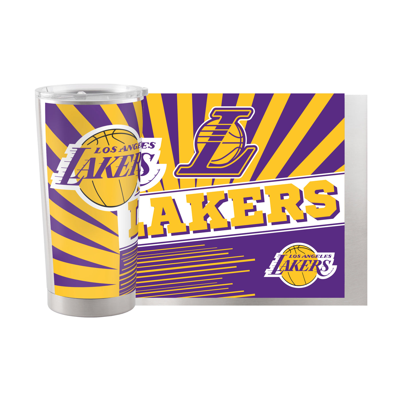 Los Angeles Lakers 20oz Mascot Stainless Steel Tumbler