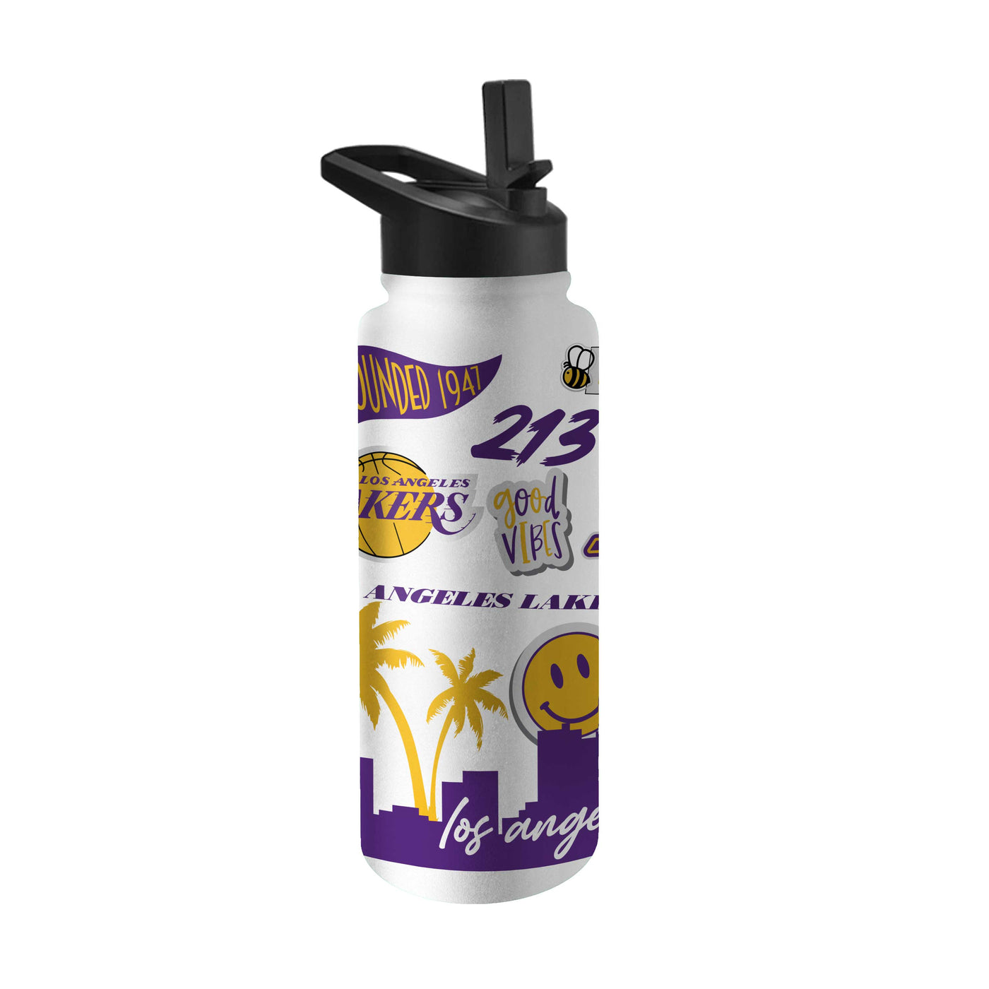 Los Angeles Lakers 34oz Native Quencher Bottle