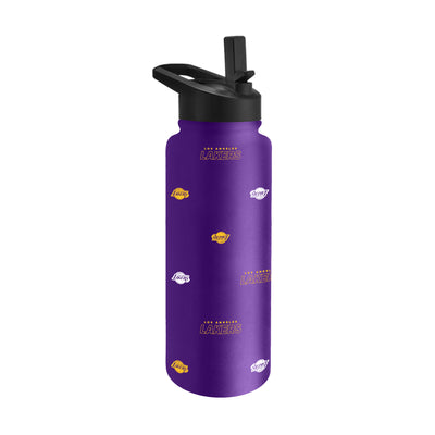 LA Lakers 34oz Step And Repeat Quencher Bottle