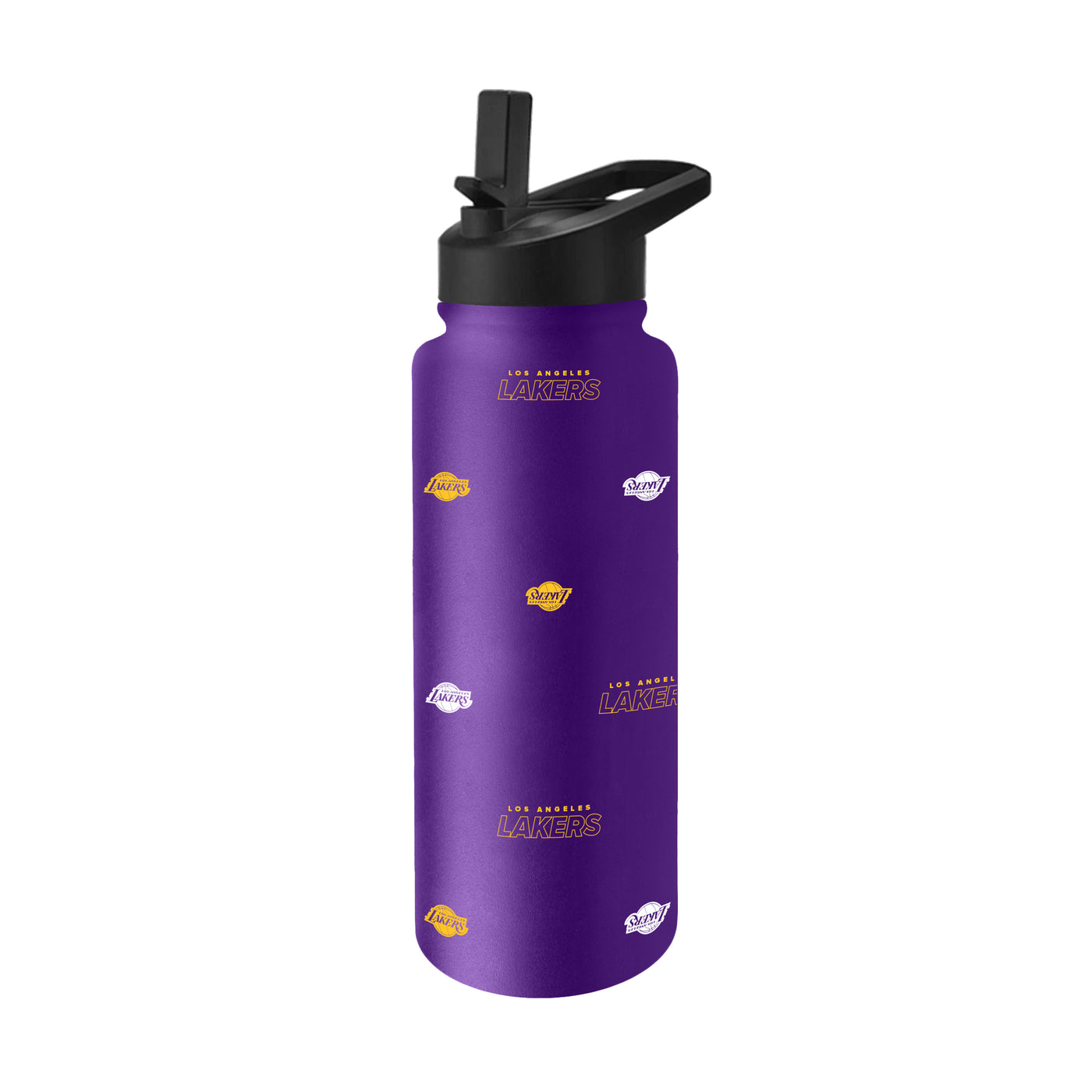 LA Lakers 34oz Step And Repeat Quencher Bottle