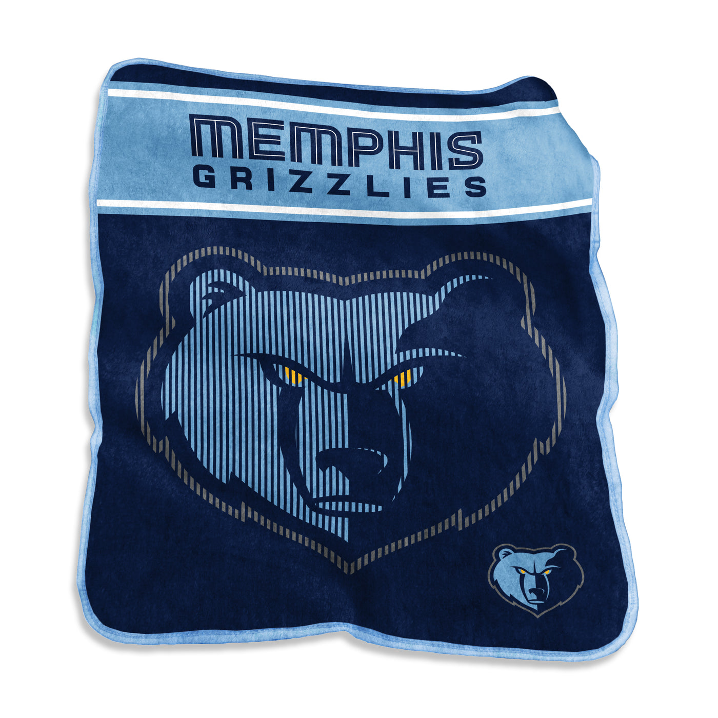Memphis Grizzlies 60x80 Raschel Blanket