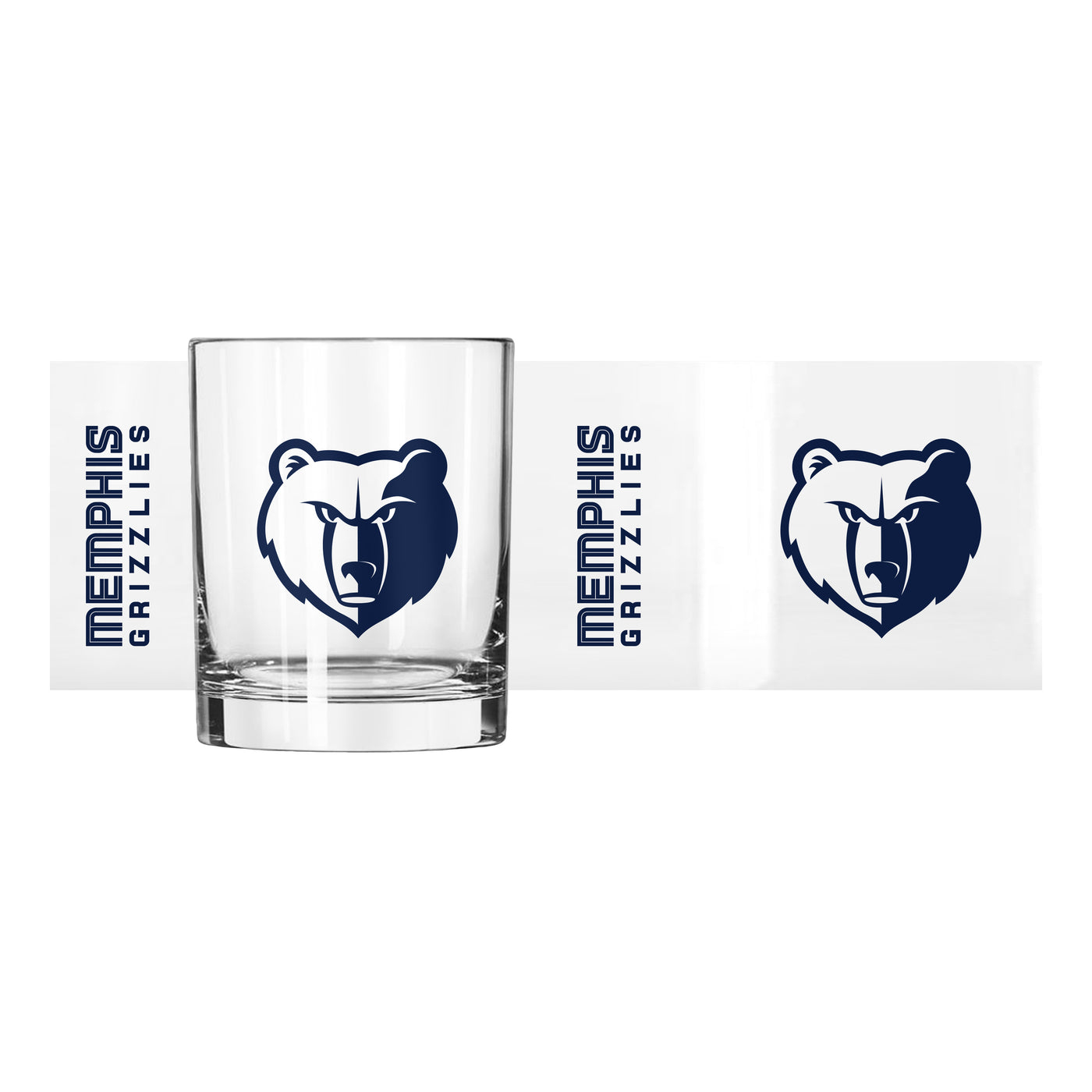 Memphis Grizzlies 14oz Gameday Rocks Glass